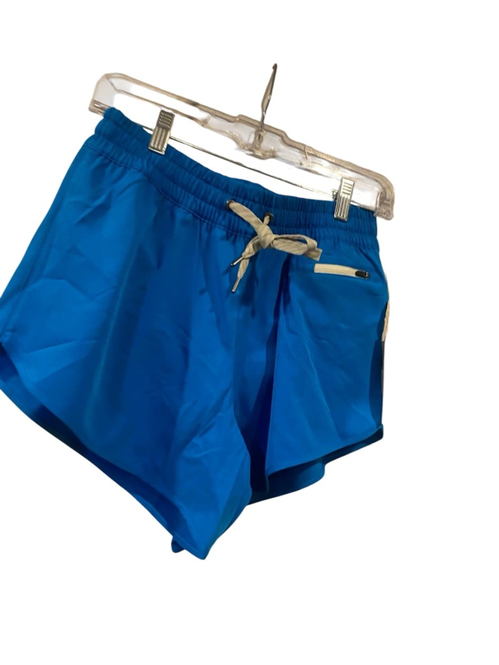 NWT Vuori clementine shorts & all the feels bra set REGATTA BLUE Size S - Picture 4 of 5